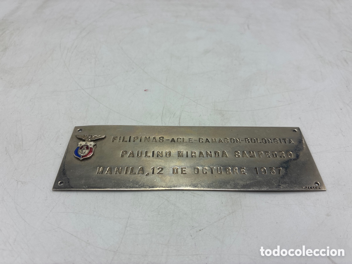 Carteles: Placa conmemorativa de Filipinas. - Foto 3