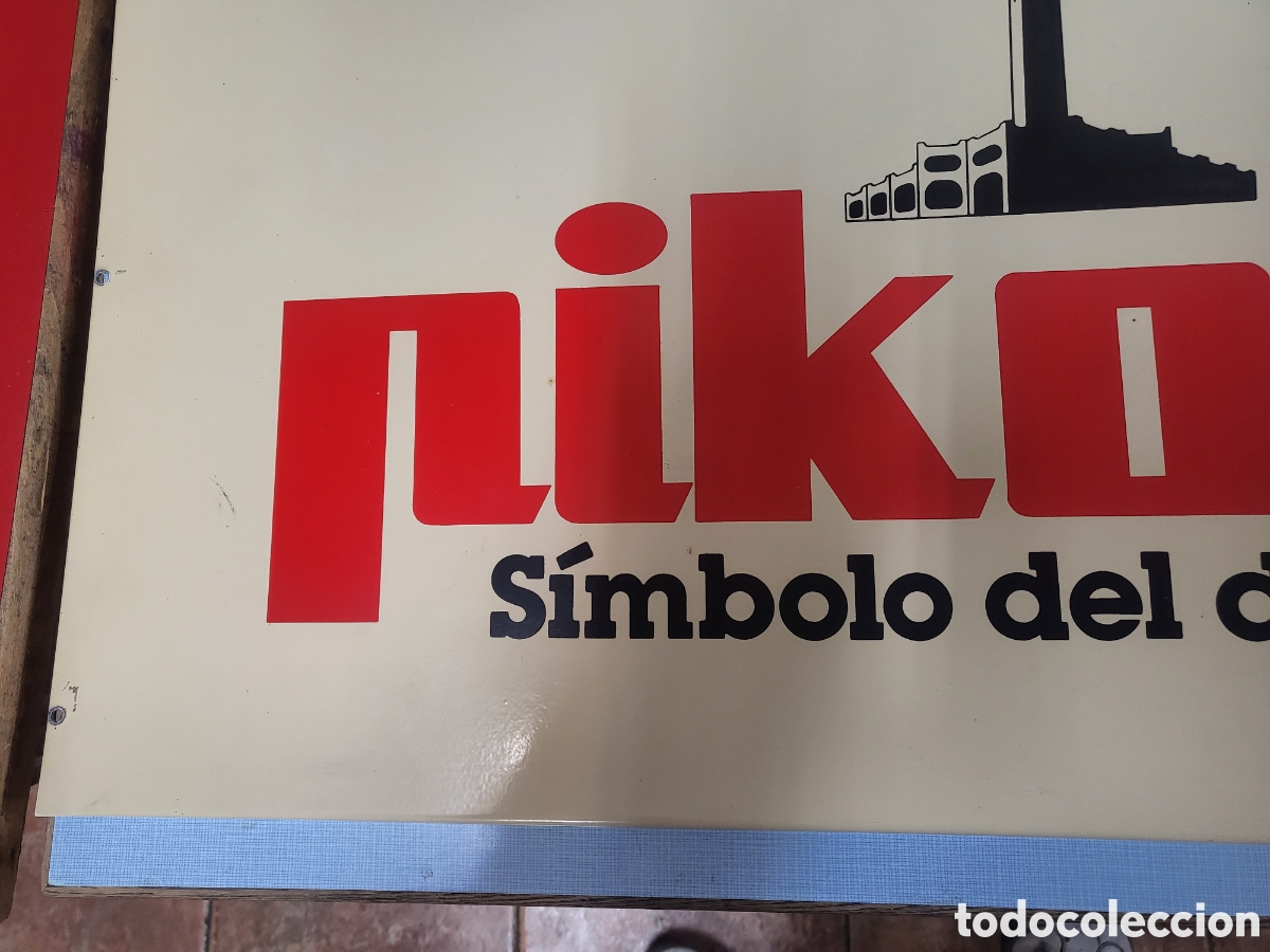 Carteles: Antigua chapa de hierro Pikolin - Foto 3