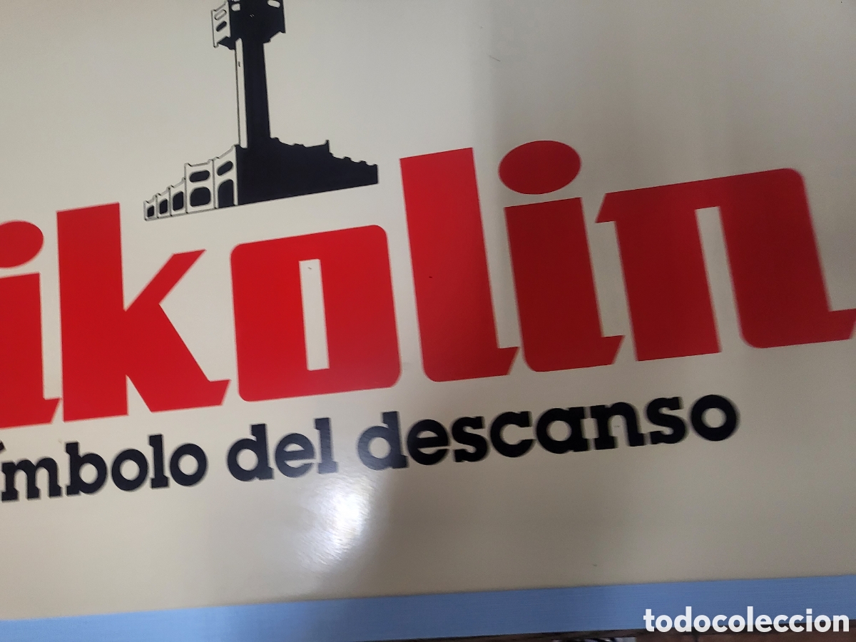Carteles: Antigua chapa de hierro Pikolin - Foto 5
