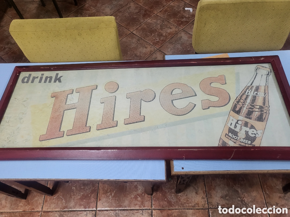 Carteles: Antiguo cuadro bar bebidas - Foto 1