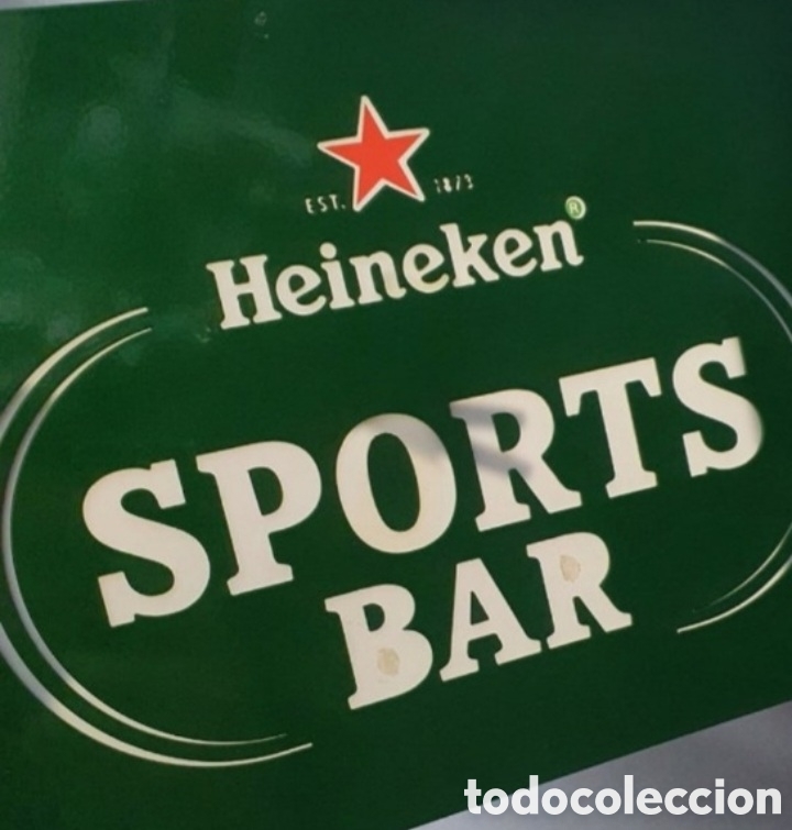 Carteles: Chapa publicidad Heineken - Foto 1