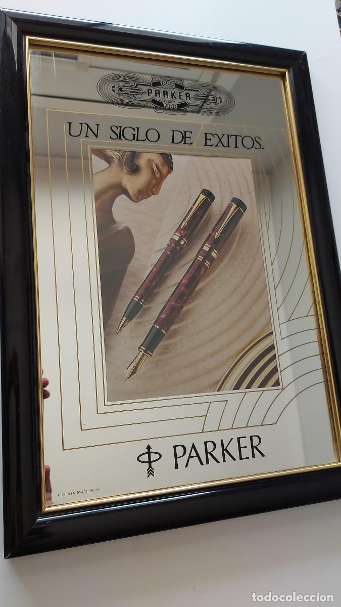 Carteles: CUADRO ESPEJO ESTILOGRAFICAS PARKER - Foto 1