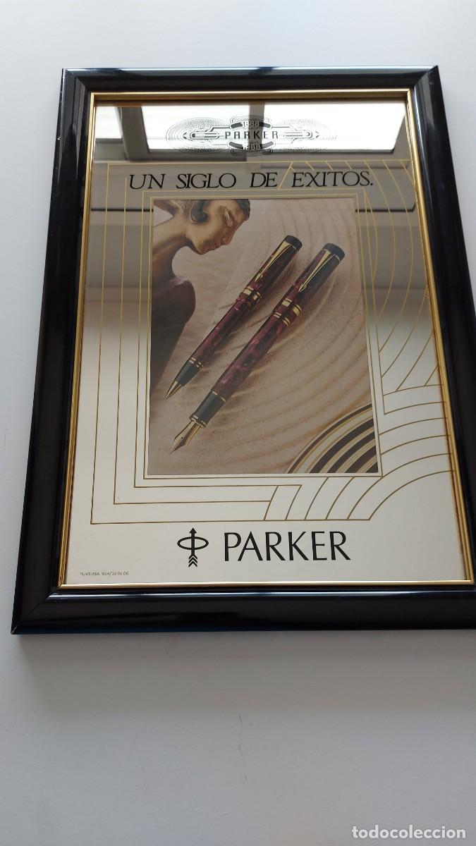 Carteles: CUADRO ESPEJO ESTILOGRAFICAS PARKER - Foto 2