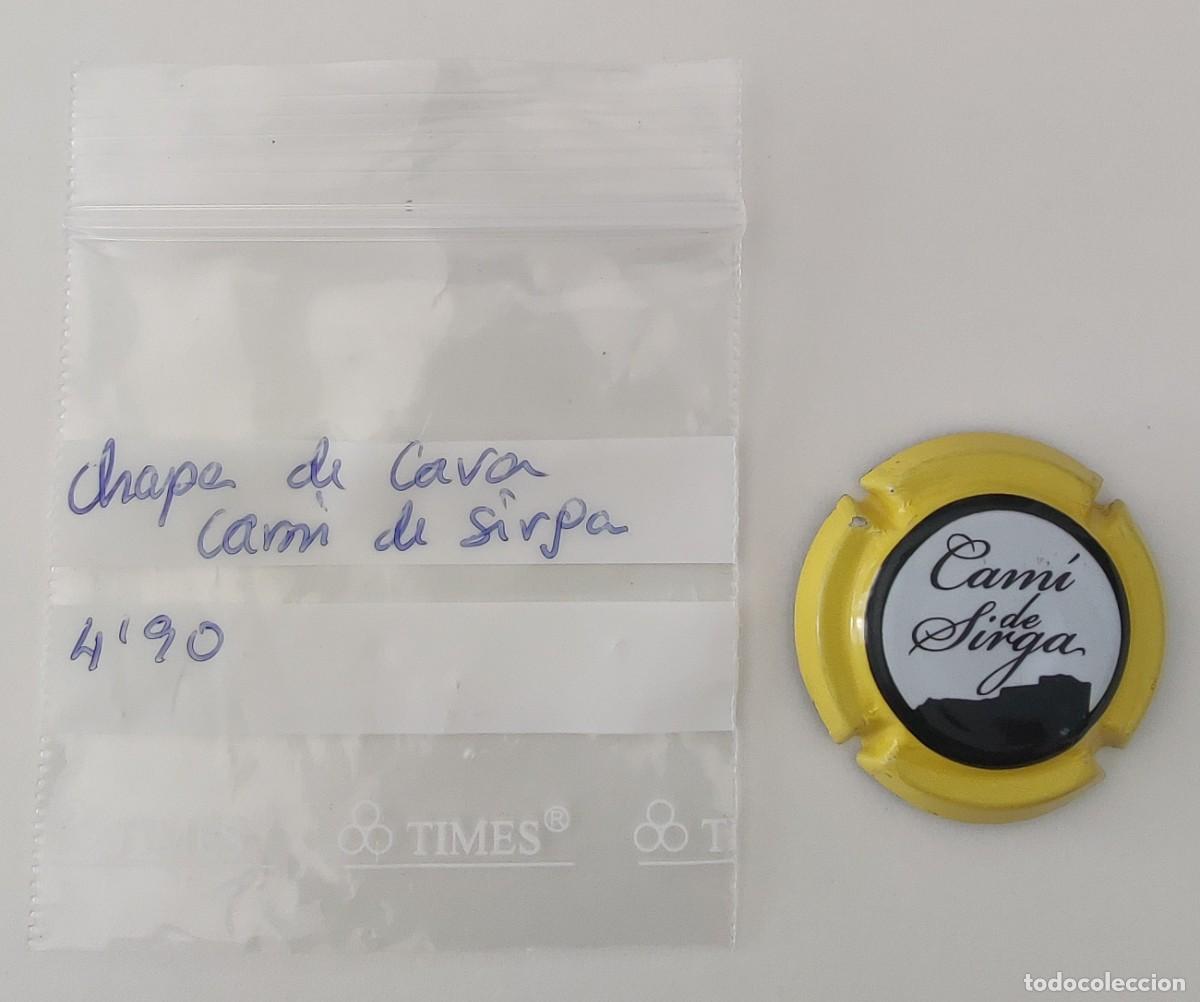 Carteles: Chapa de cava. Cami de Sirga. - Foto 2