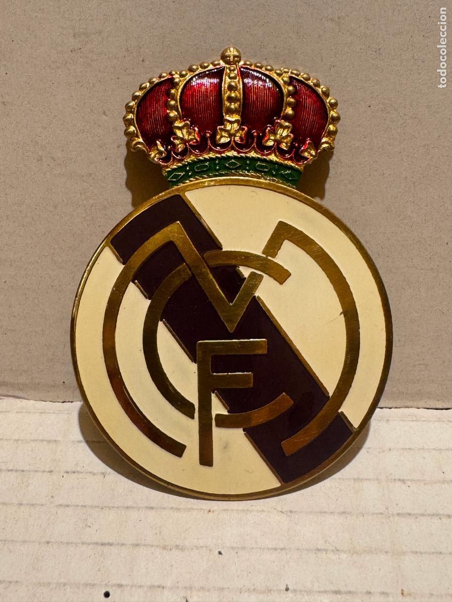 Carteles: CHAPA ESMALTADA REAL MADRID - Foto 1