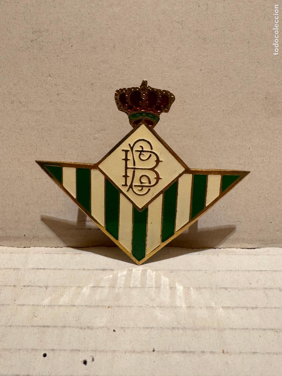 Carteles: CHAPA ESMALTADA REAL BETIS - Foto 1