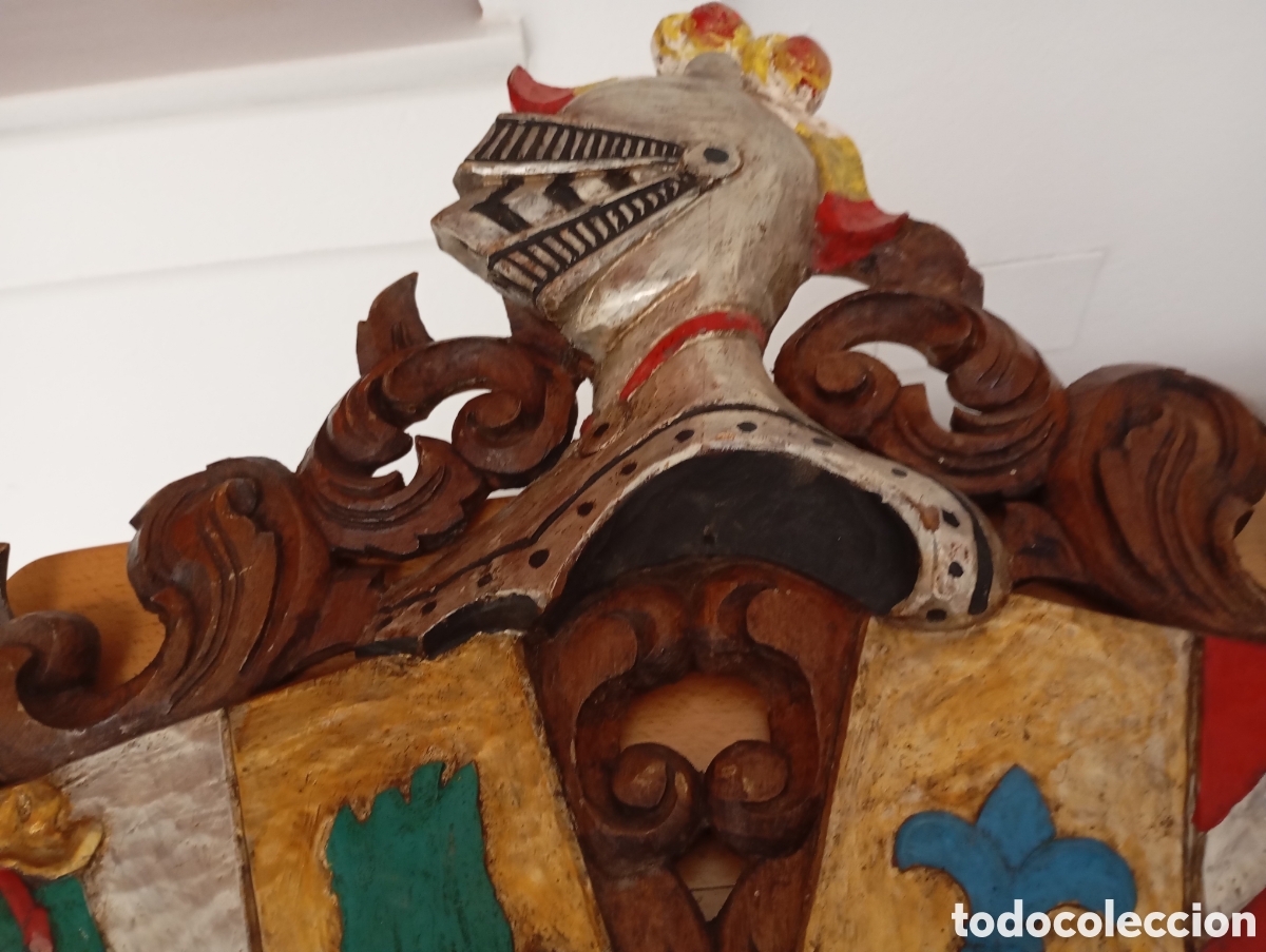 Carteles: Escudo heraldico policromado - Foto 3