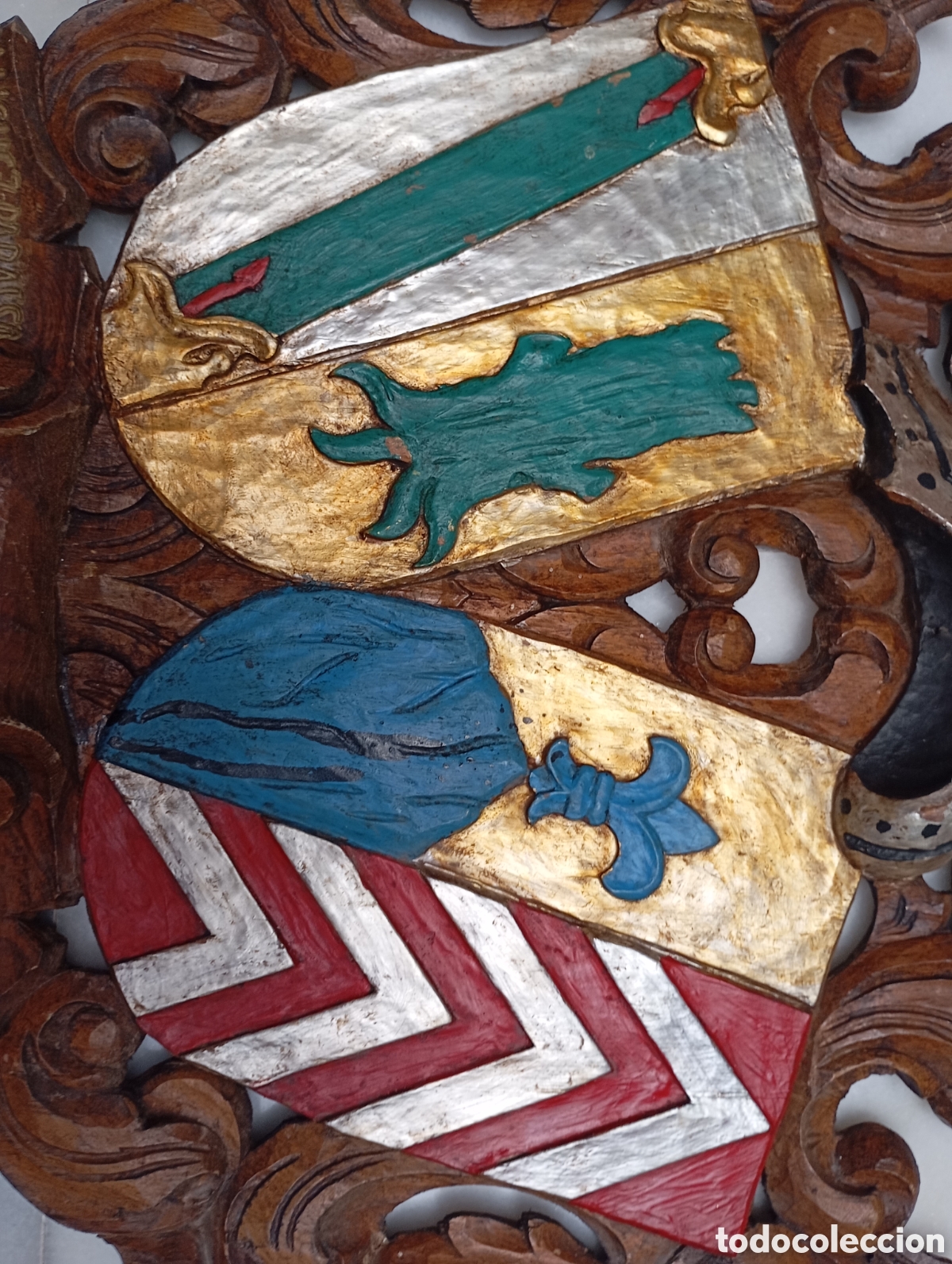 Carteles: Escudo heraldico policromado - Foto 4