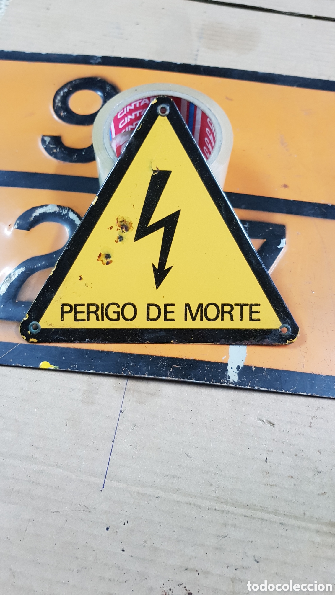 Carteles: Placa Peligro de muerte - Foto 1