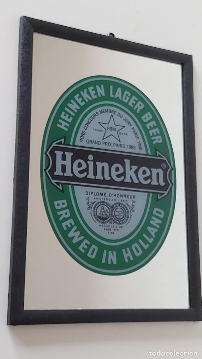 Carteles: CUADRO ESPEJO HEINEKEN - Foto 1