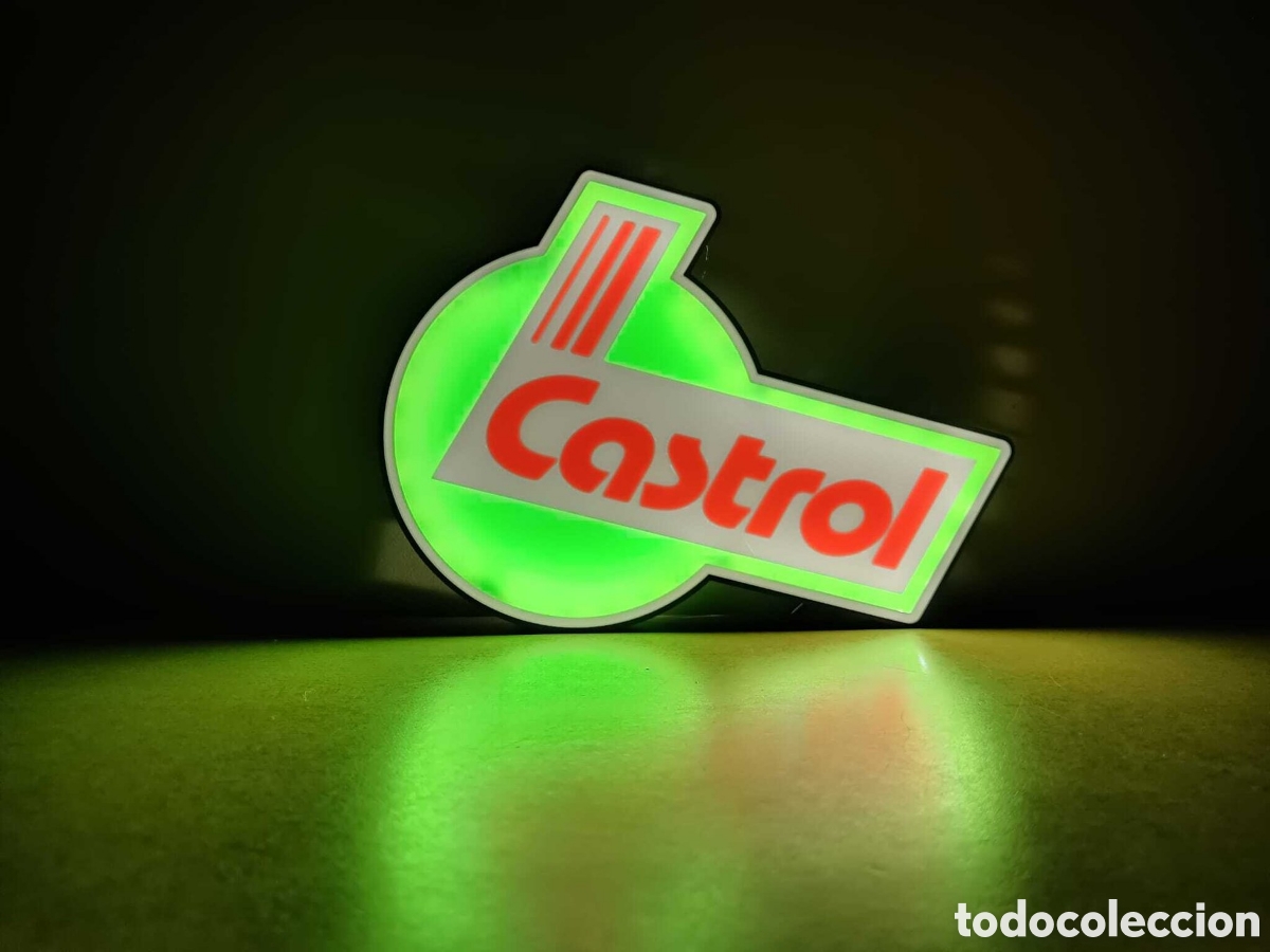 Posters: Lampara de gasolinera castrol