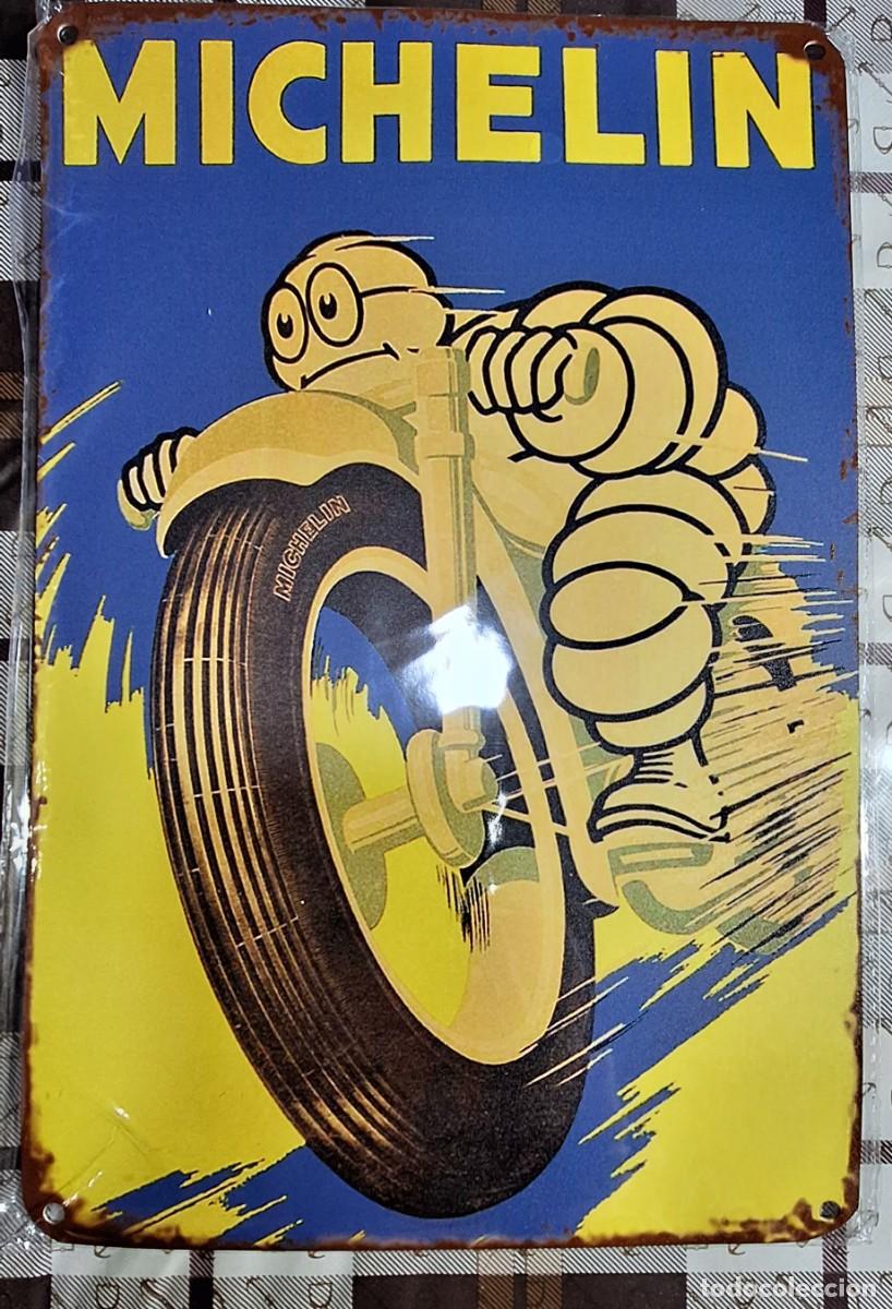 Carteles: Chapa publicidad Michelin - Foto 1