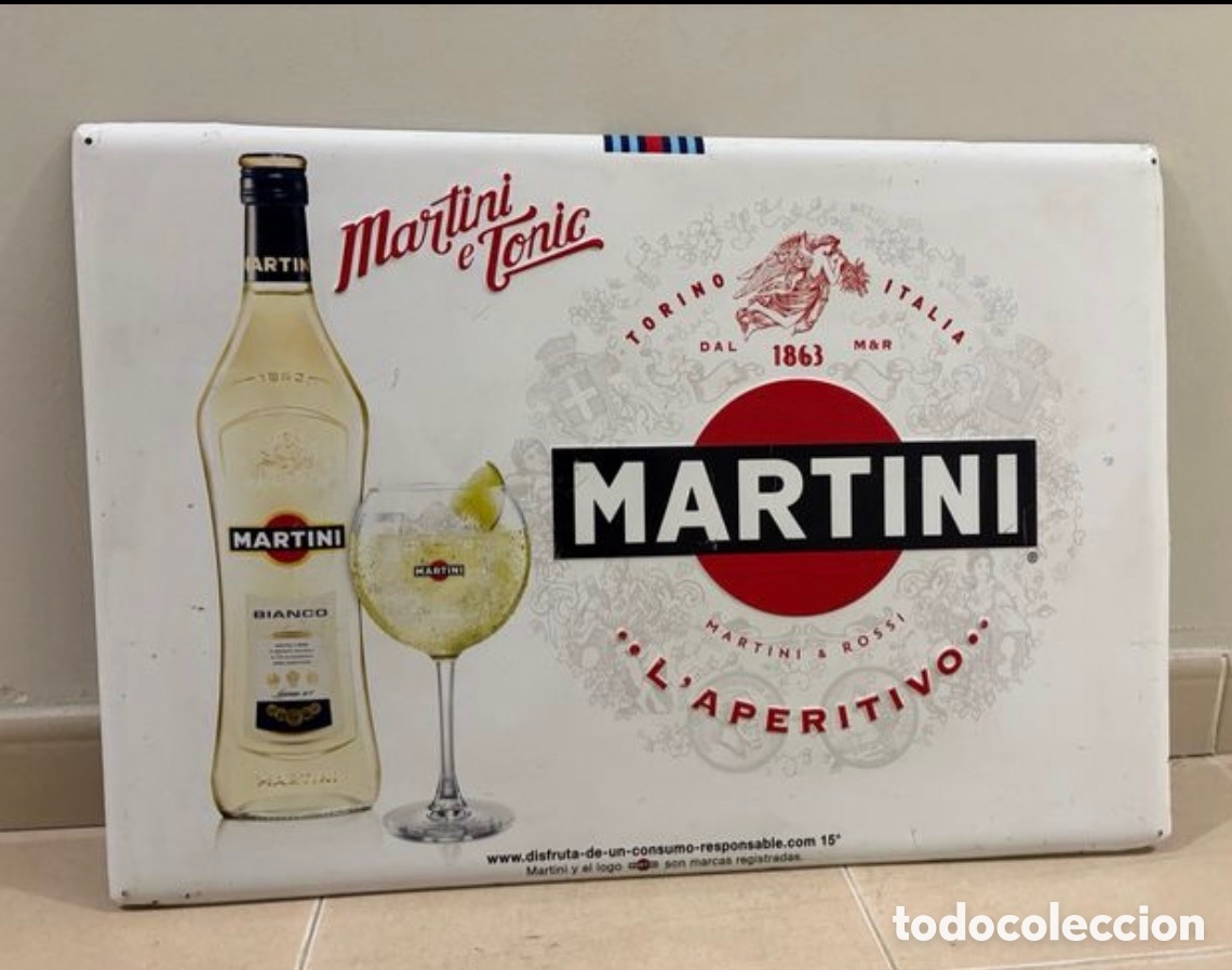 Carteles: CARTEL CHAPA MARTINI - Foto 1