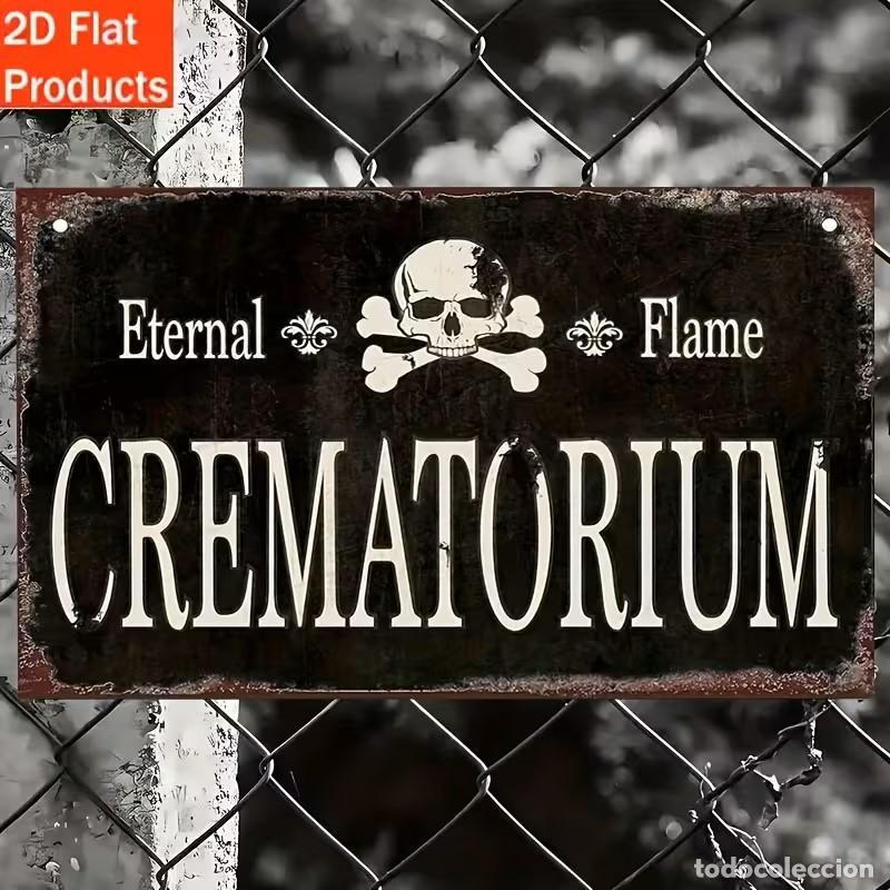Posters: CREMATORIUM G&Oacute;TICO, CALAVERA CARTEL VINTAGE 20X13,3 CM P37