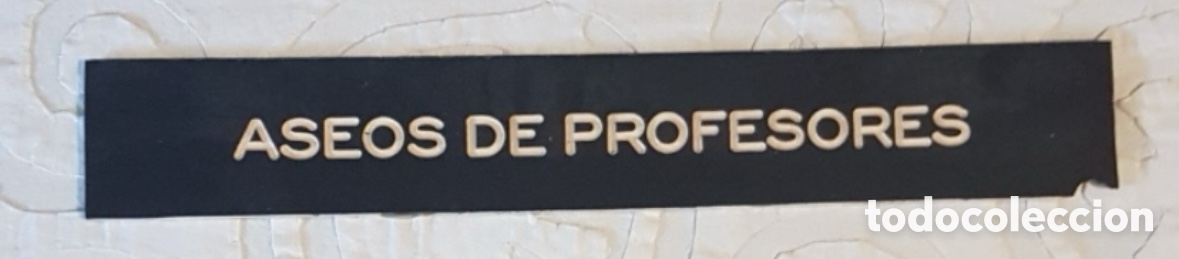 Carteles: Cartel Aseos de profesores - Foto 1
