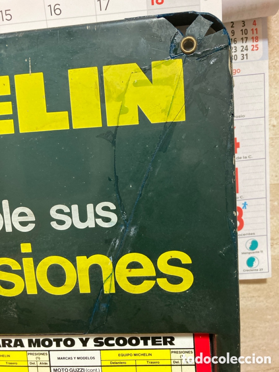 Carteles: CARTEL MICHELIN CONTROL DE PRESIONES - Foto 2