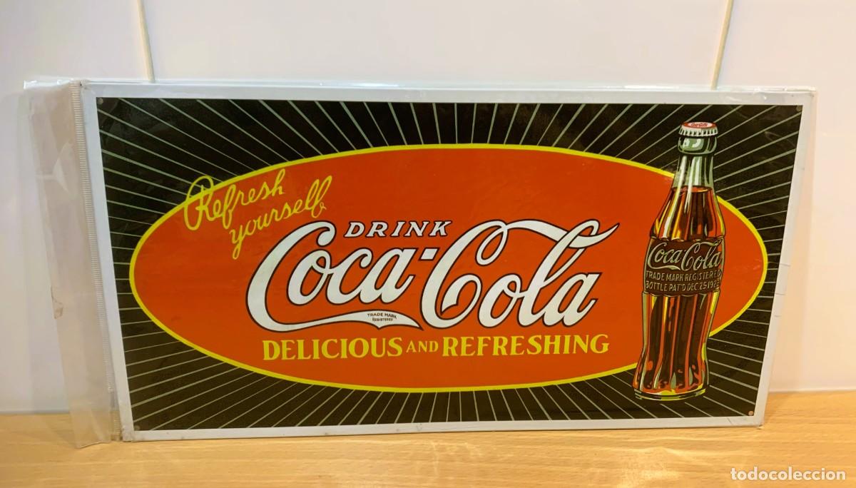 Affiches: PLACA MET&Aacute;LICA PUBLICIDAD OFICIAL COCA-COLA - DESPERATE MADE IN USA n&ordm; 1131