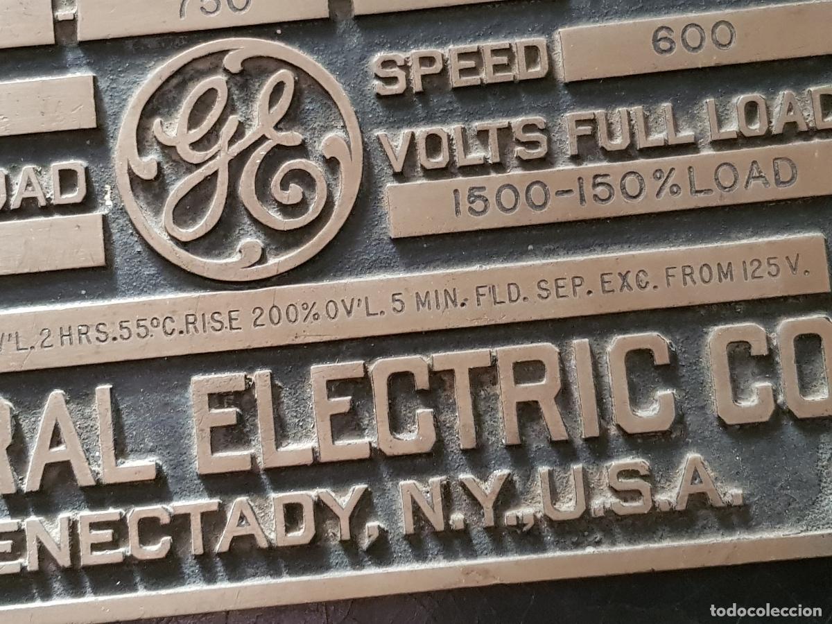 Carteles: GENERAL ELECTRIC CO.-DIRECT CURRENT GENERADOR - Foto 6