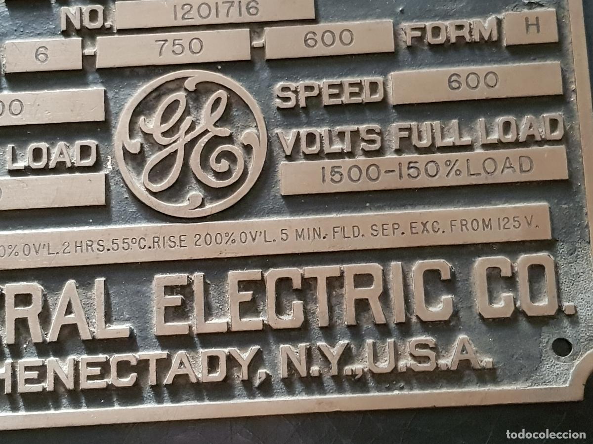 Carteles: GENERAL ELECTRIC CO.-DIRECT CURRENT GENERADOR - Foto 7