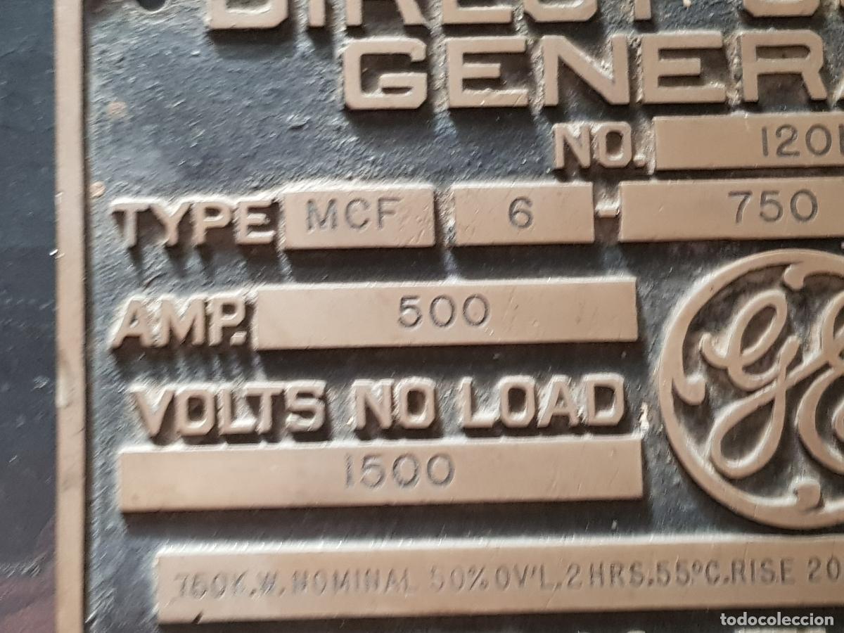 Carteles: GENERAL ELECTRIC CO.-DIRECT CURRENT GENERADOR - Foto 10