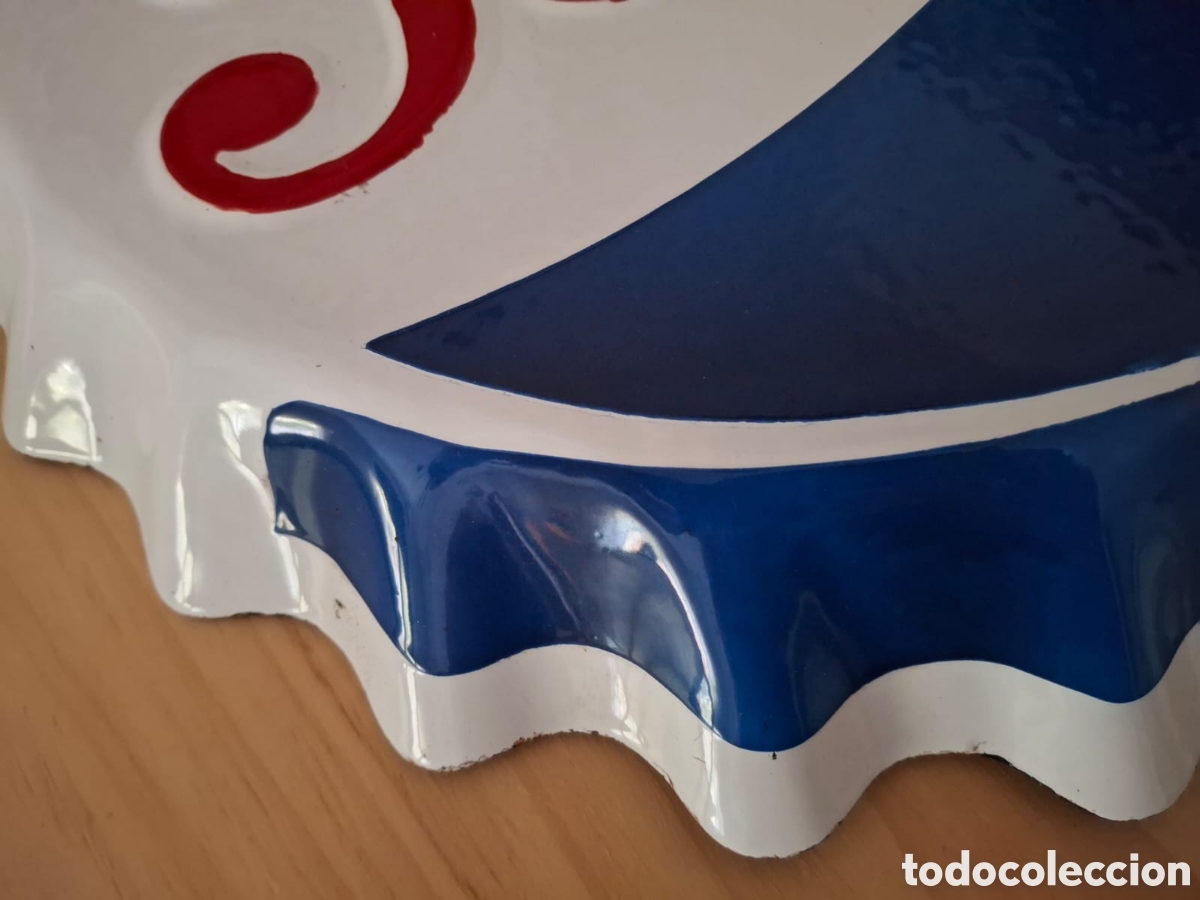 Carteles: Chapa esmaltada de Pepsi- Cola - Foto 7