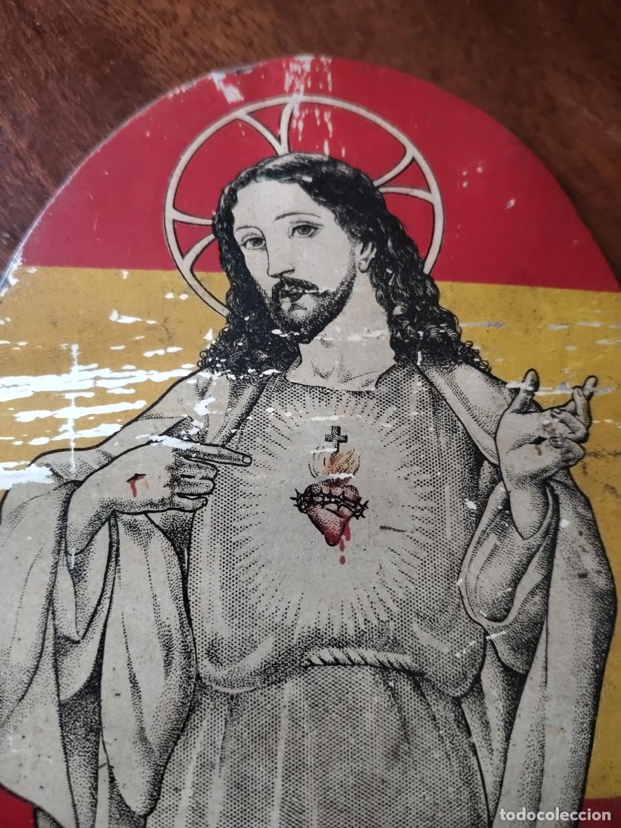 Carteles: Placa para puerta del Coraz&oacute;n de Jes&uacute;s. - Foto 3