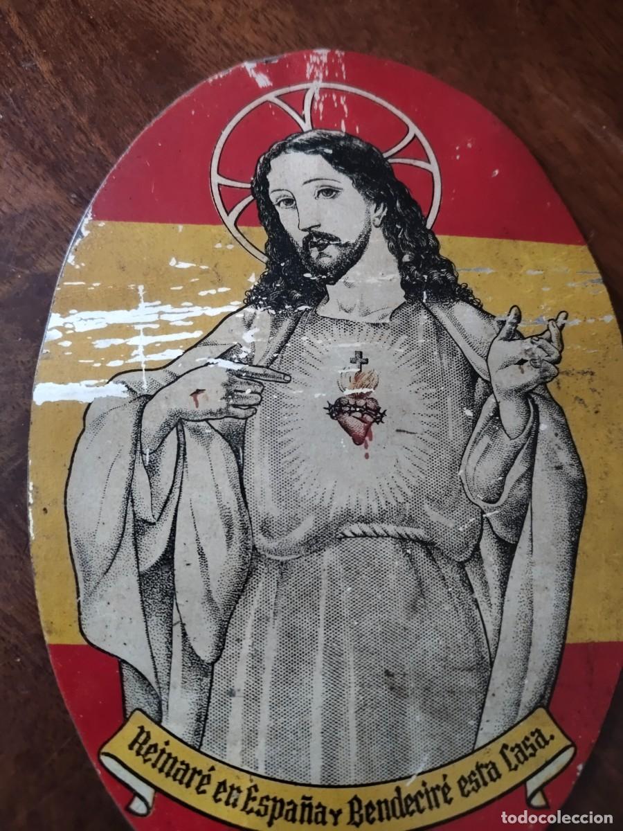 Carteles: Placa para puerta del Coraz&oacute;n de Jes&uacute;s. - Foto 4