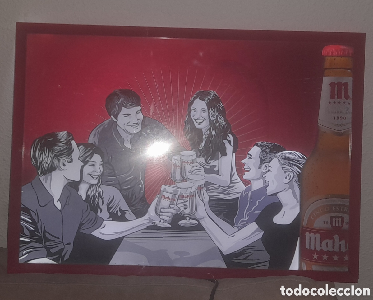 Carteles: Luminoso cerveza mahou - Foto 6