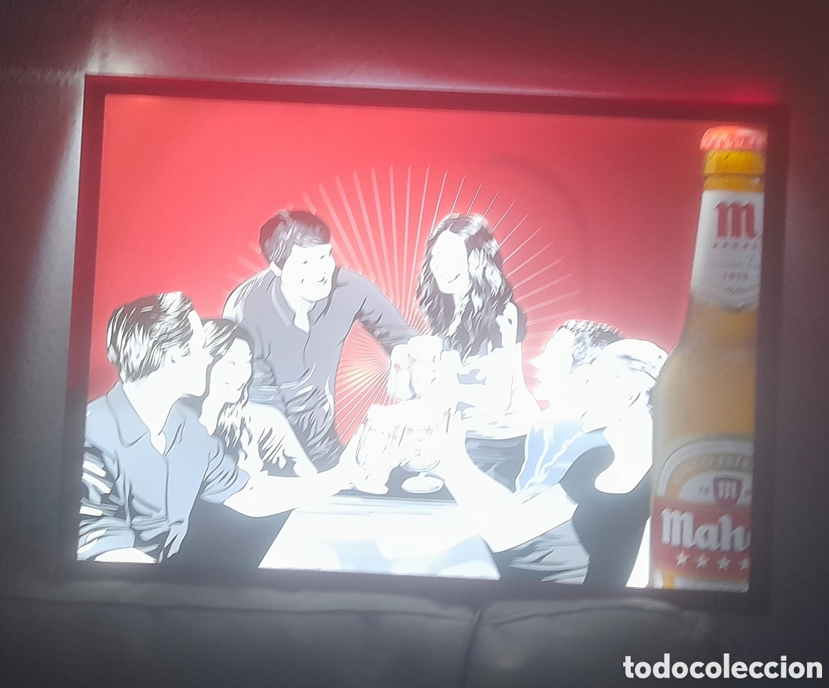 Carteles: Luminoso cerveza mahou - Foto 7