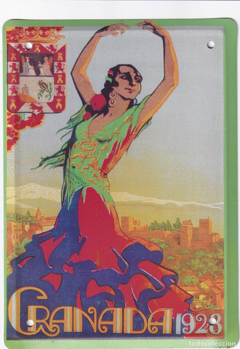 Carteles: CHAPA DE PUBLICIDAD.- Granada 1923. - Foto 1