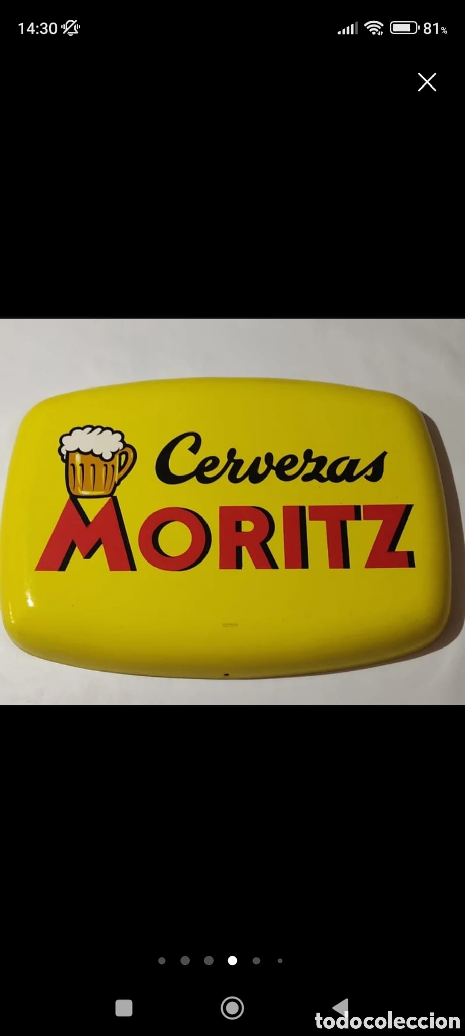 Carteles: Chapa esmaltada Moritz - Foto 2