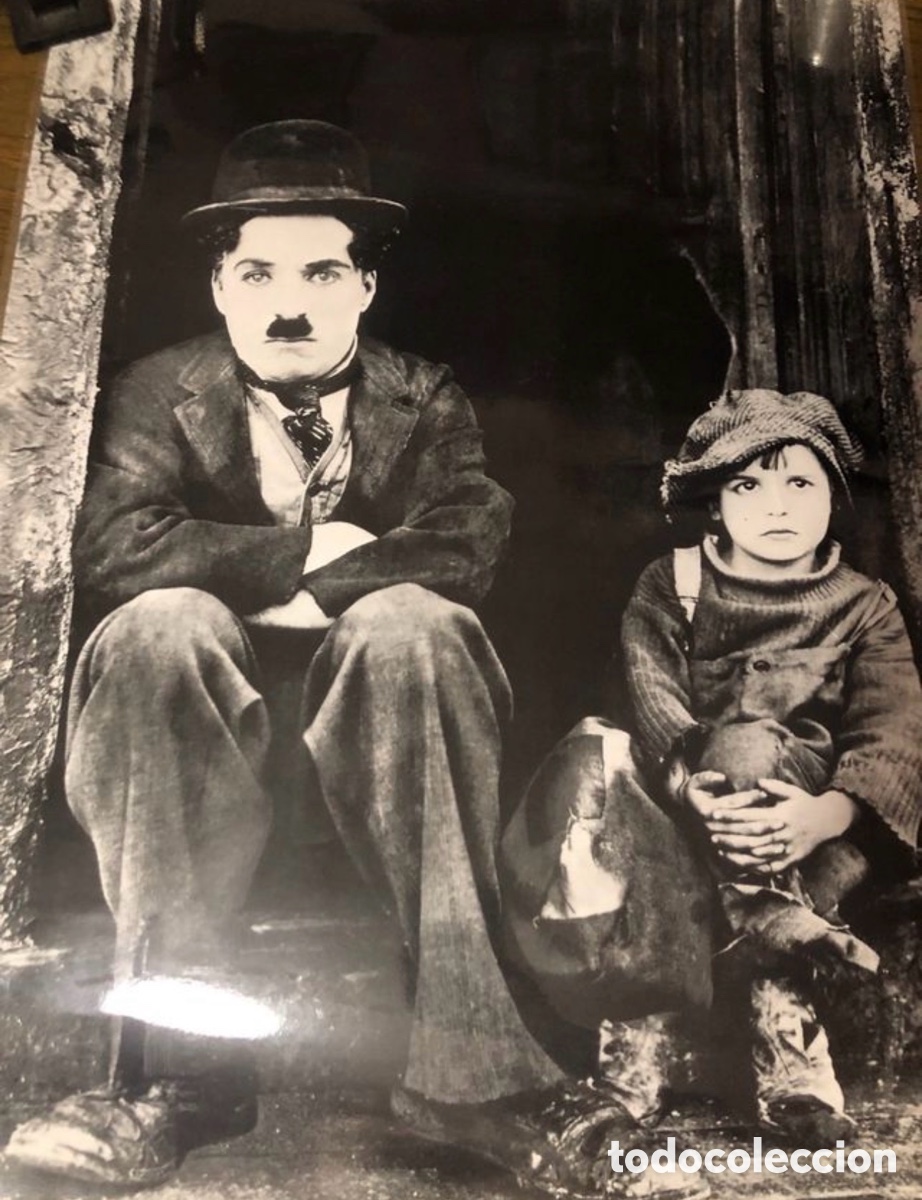 Carteles: Poster de charles Chaplin plastificado - Foto 1