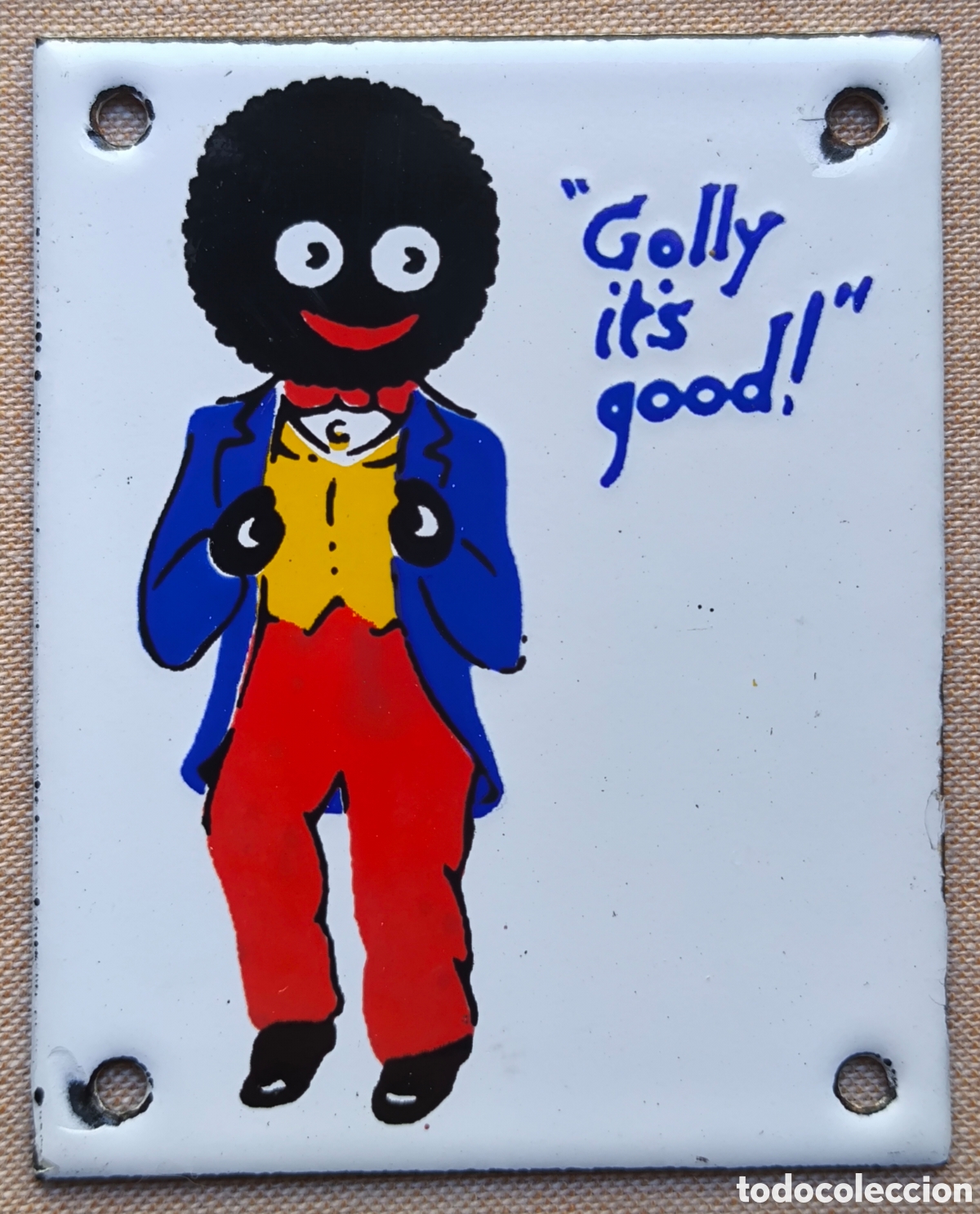 Carteles: GOLLIWOG ENAMELED SING - Foto 1