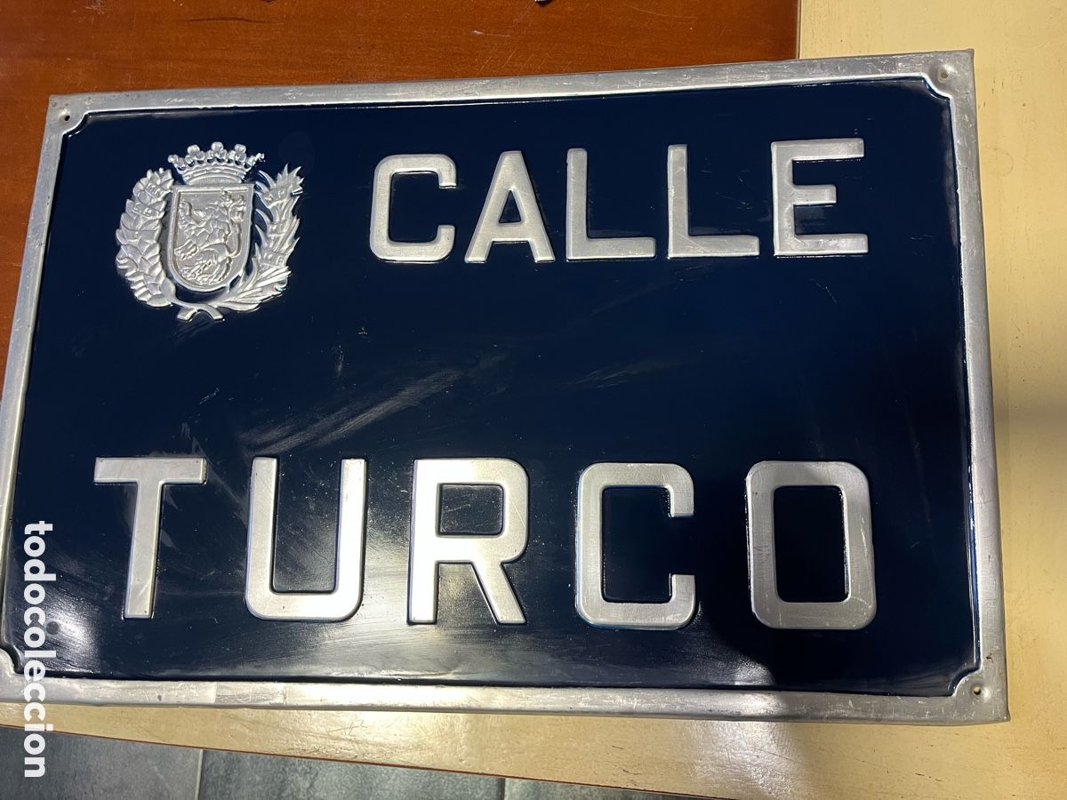 Affiches: CHAPA, PLACA , CARTEL , CALLE TURCO, ZARAGOZA