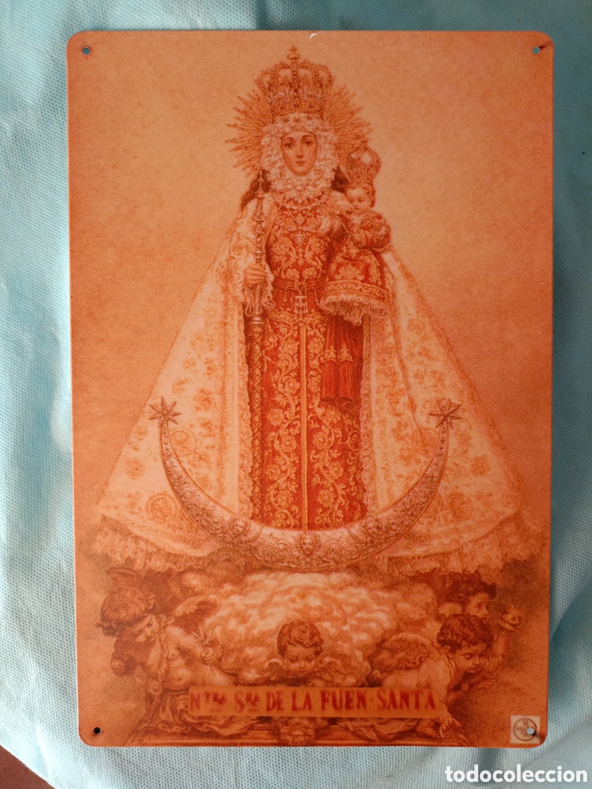 Affiches: CHAPA CON VIRGEN DE LA FUENSANTA MURCIA
