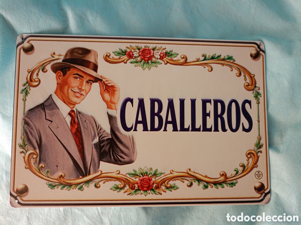 Affiches: CHAPA CABALLEROS 30 X 20