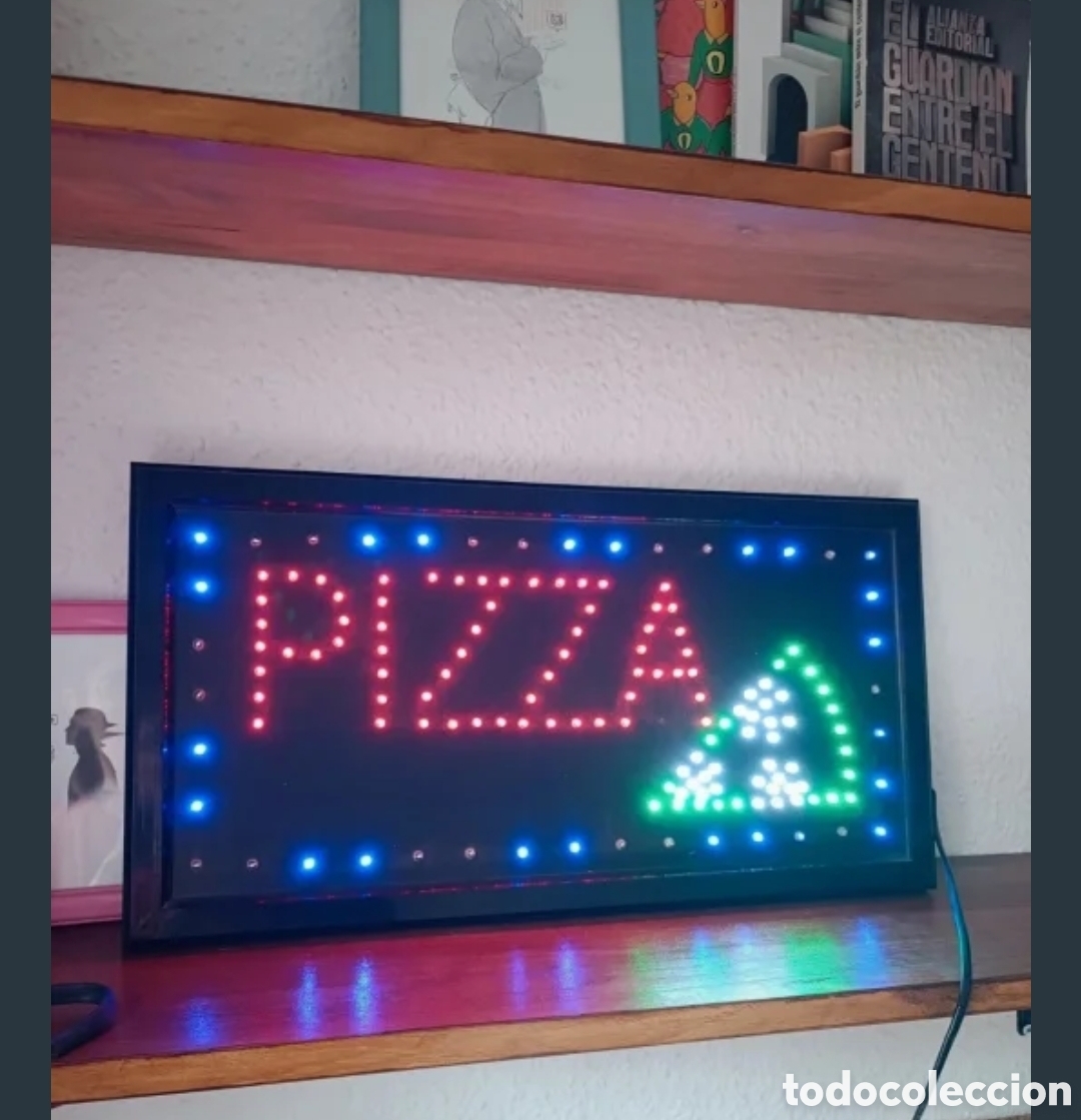 Carteles: Luminoso pizza con palpadeo - Foto 2