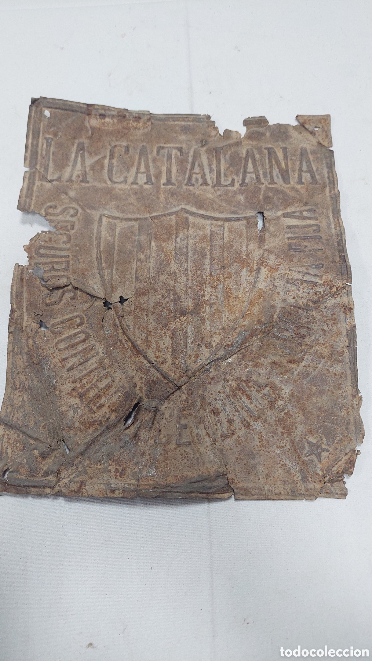 Carteles: Chapa de seguridad La Catalana - Foto 1