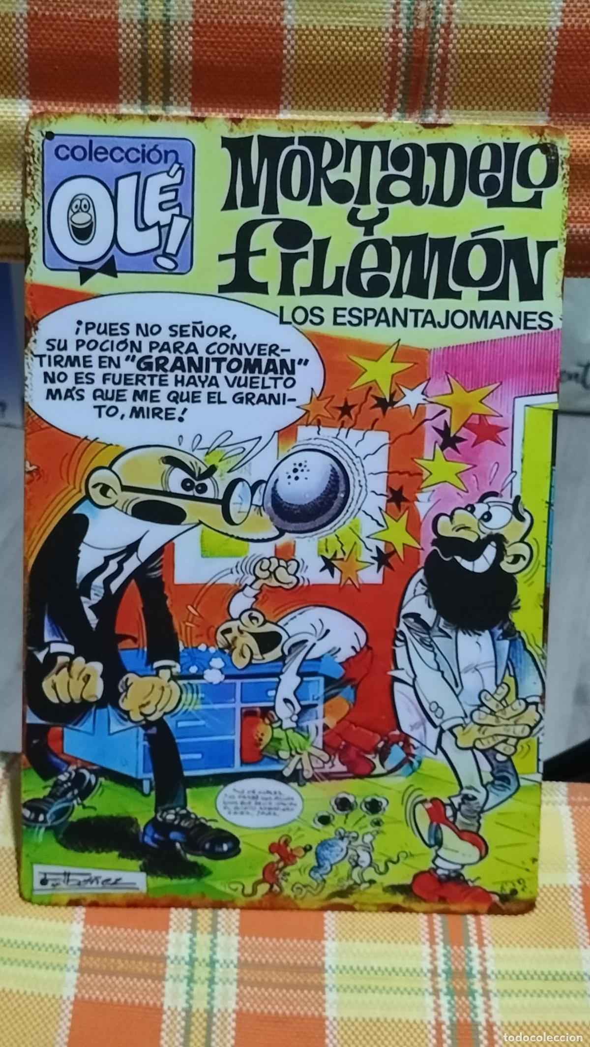 Carteles: CHAPA DE TEBEO MORTADELO Y FILEMON - Foto 1