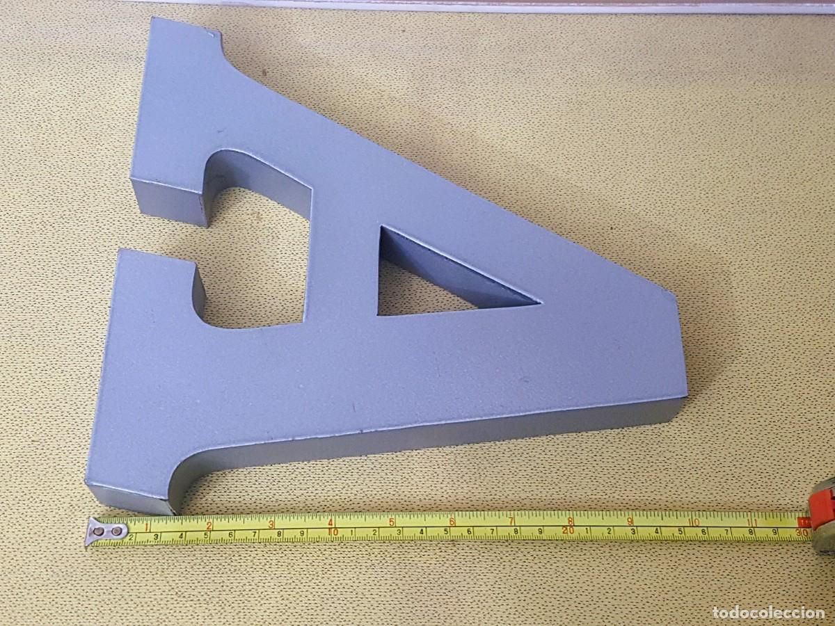 Carteles: LETRA &rdquo;A&rdquo; DE R&Oacute;TULO COMERCIAL EN ALUMINIO - Foto 4
