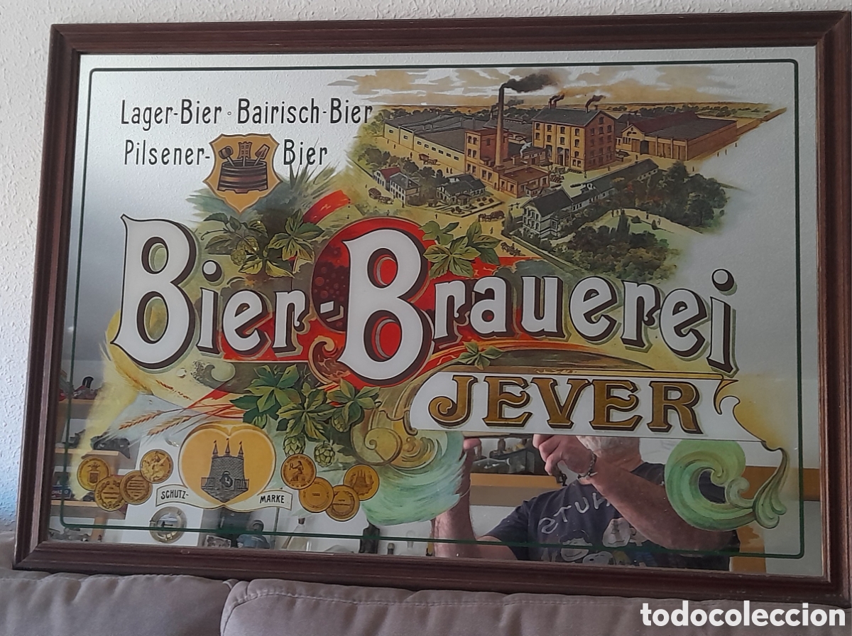 Carteles: Espejo publicidad cerveza - Foto 2