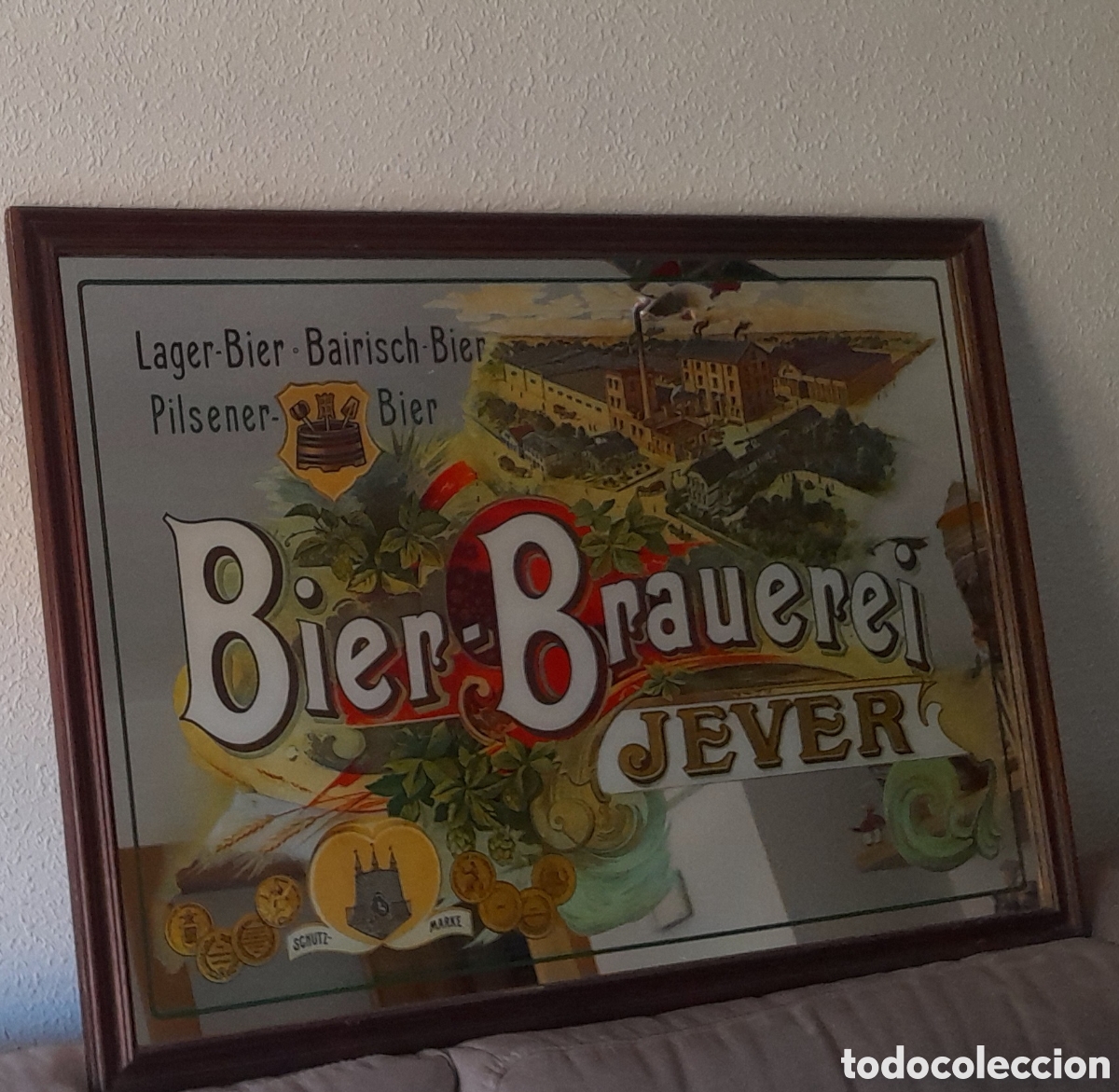 Carteles: Espejo publicidad cerveza - Foto 6
