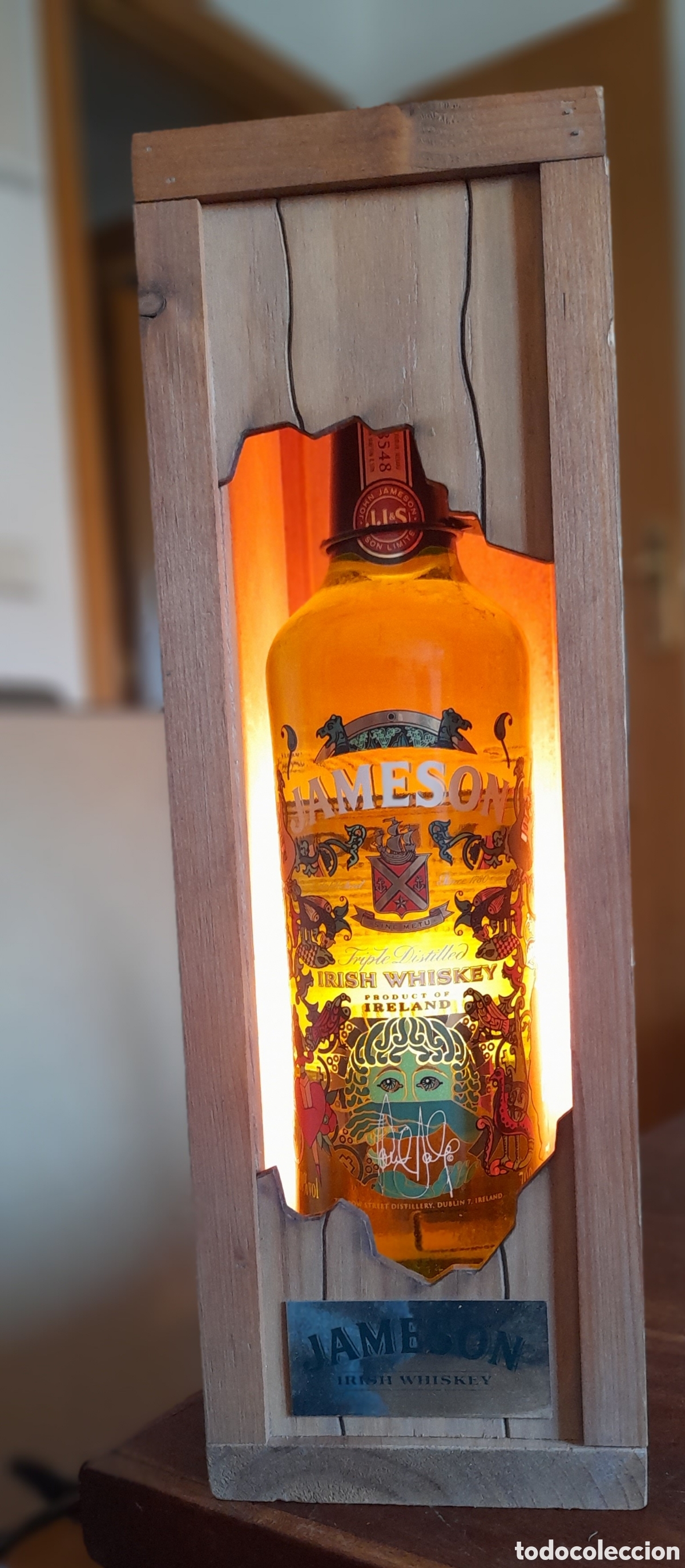 Carteles: Expositor whisky jamenson lampara - Foto 12