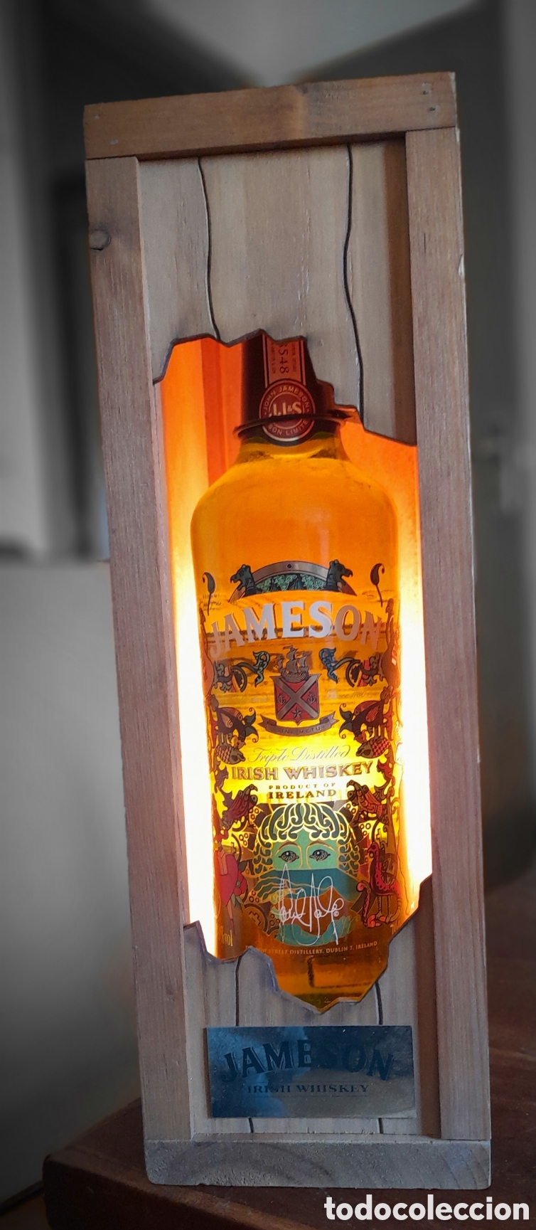 Carteles: Expositor whisky jamenson lampara - Foto 13