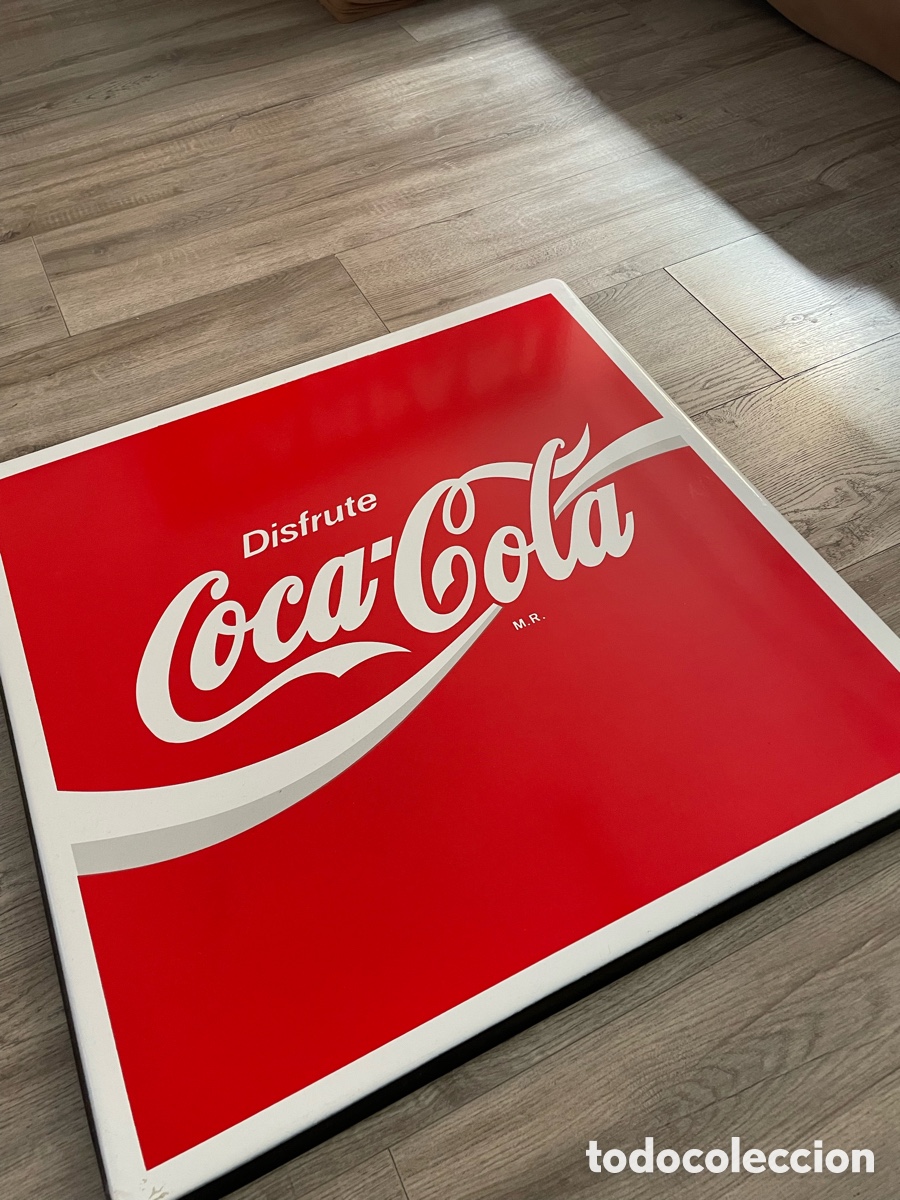 Carteles: Cartel esmaltado Coca Cola - Foto 2