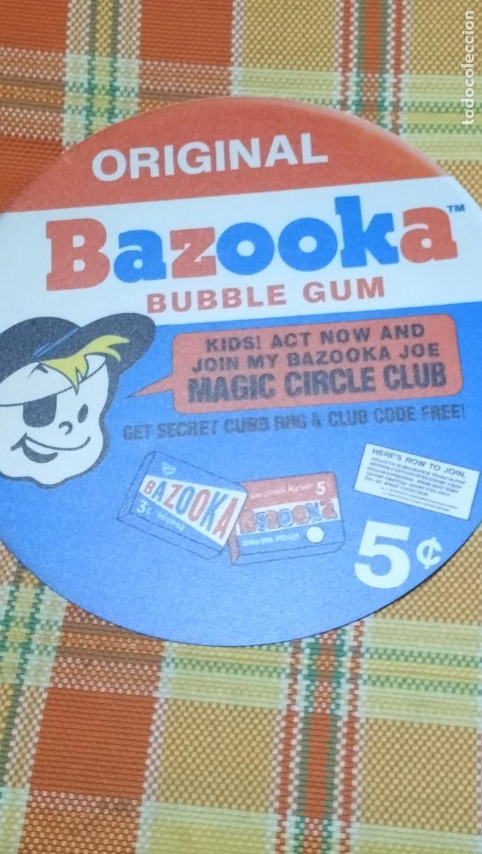 Carteles: CHAPA CHICLE BAZOKA............................................ - Foto 2