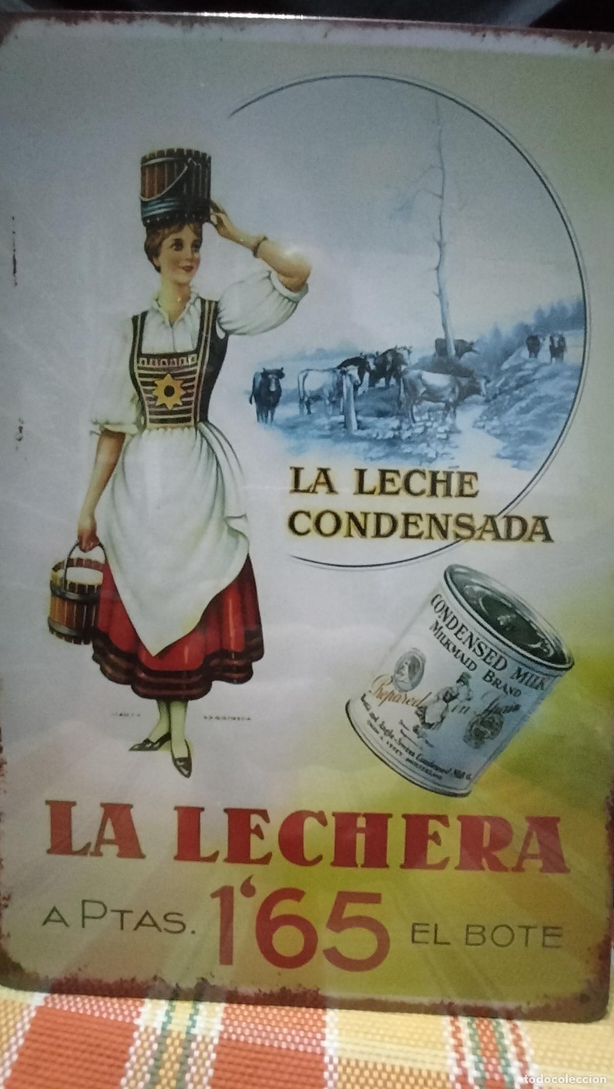 Carteles: CHAPA LA LECHE CONDENSADA............................................ - Foto 3