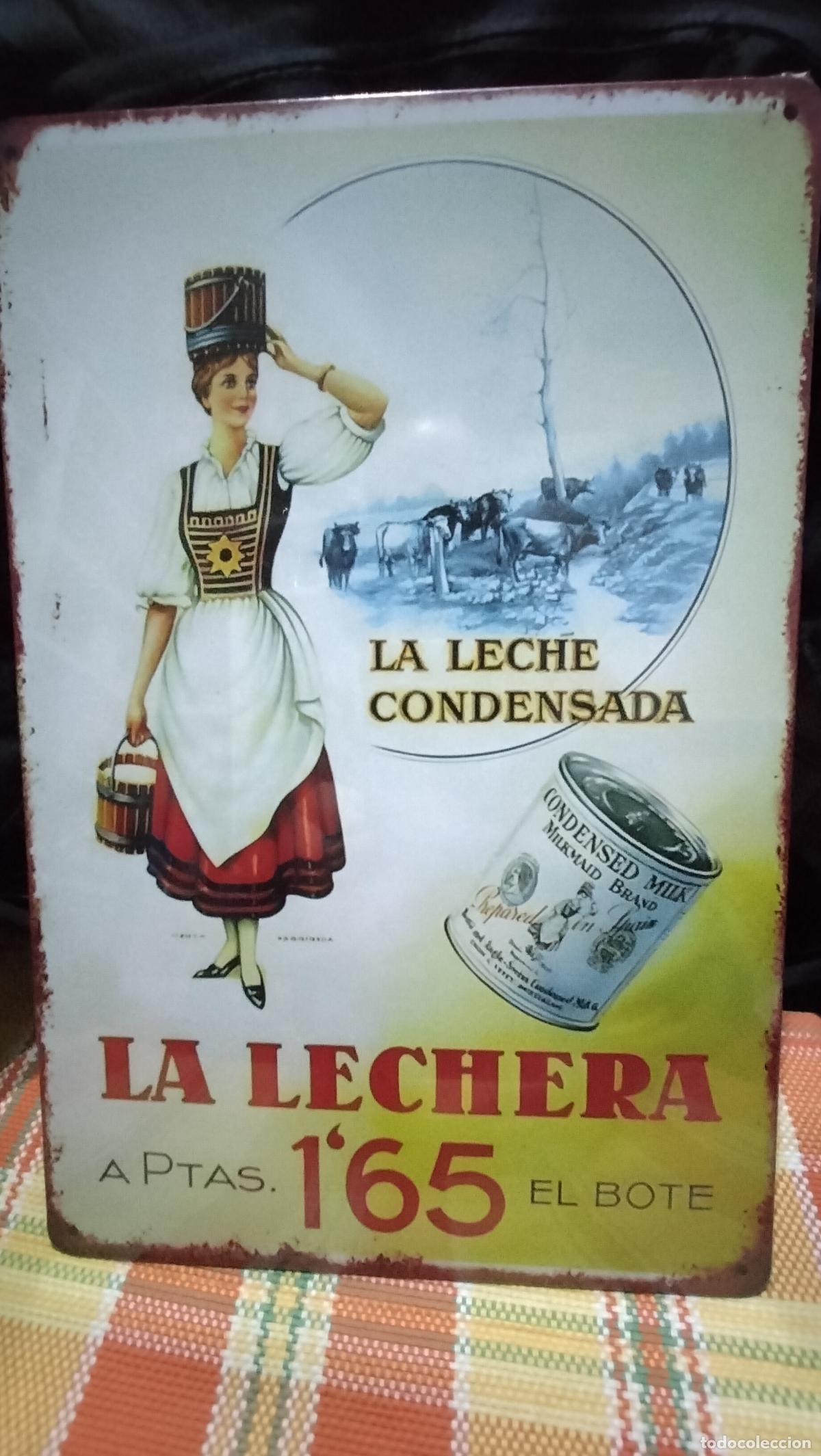 Carteles: CHAPA LA LECHE CONDENSADA............................................ - Foto 1