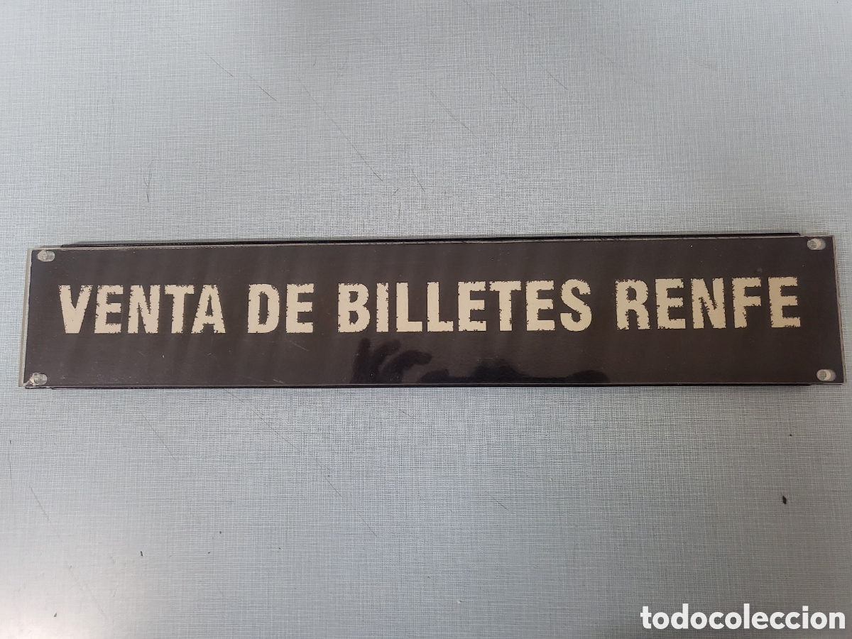 Carteles: Antiguo cartel renfe