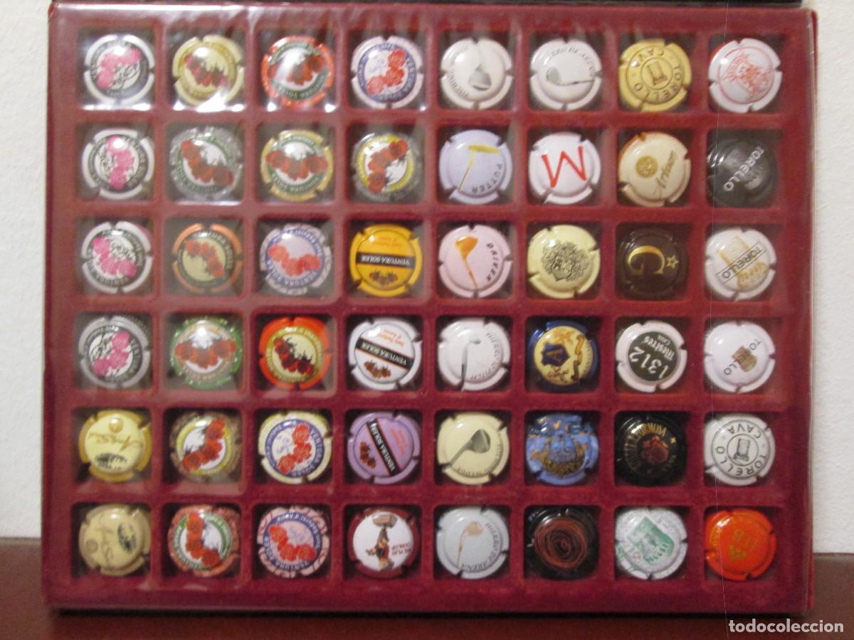 Carteles: 48 CHAPAS DE CAVA INCLUYE ESTUCHE - Foto 1
